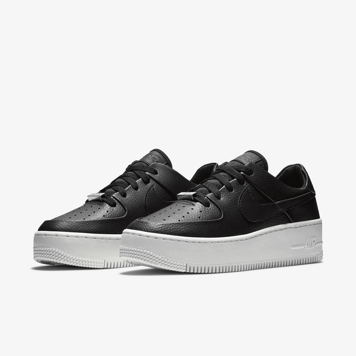 Nike Air Force 1 Sage Low Black White Women’s Shoes – AR5339-002