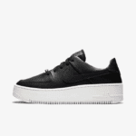 Nike Air Force 1 Sage Low Black White women shoes