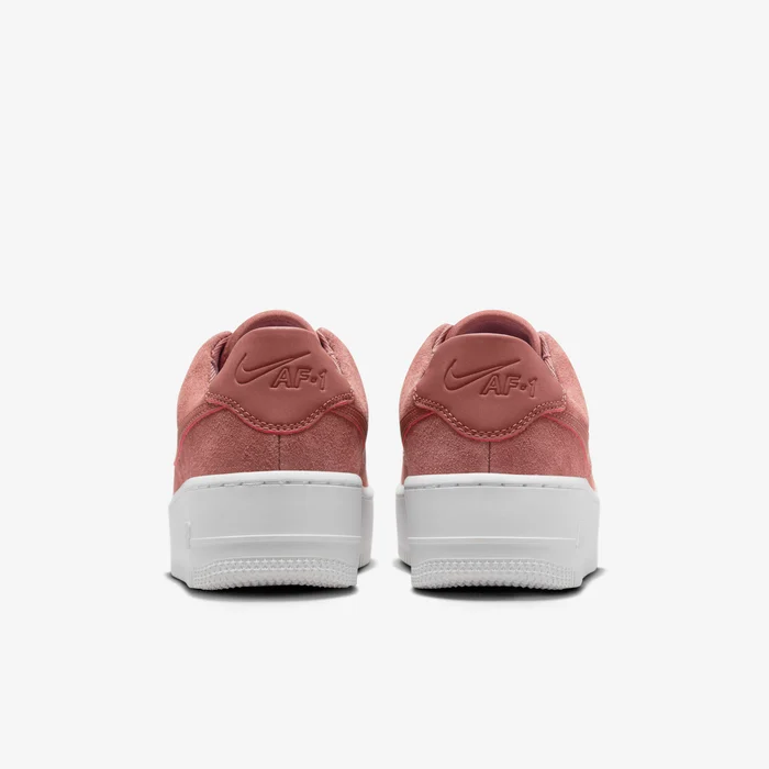 Nike Air Force 1 Sage Low Dark Pink Women’s Platform Sneakers