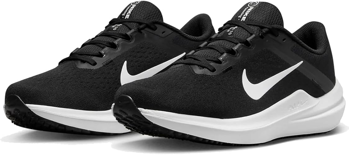 Nike Air Winflo 10 Men's Running Shoes – Black / White