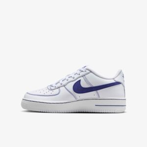 Nike Air Force 1 LV8 White Deep Royal Blue