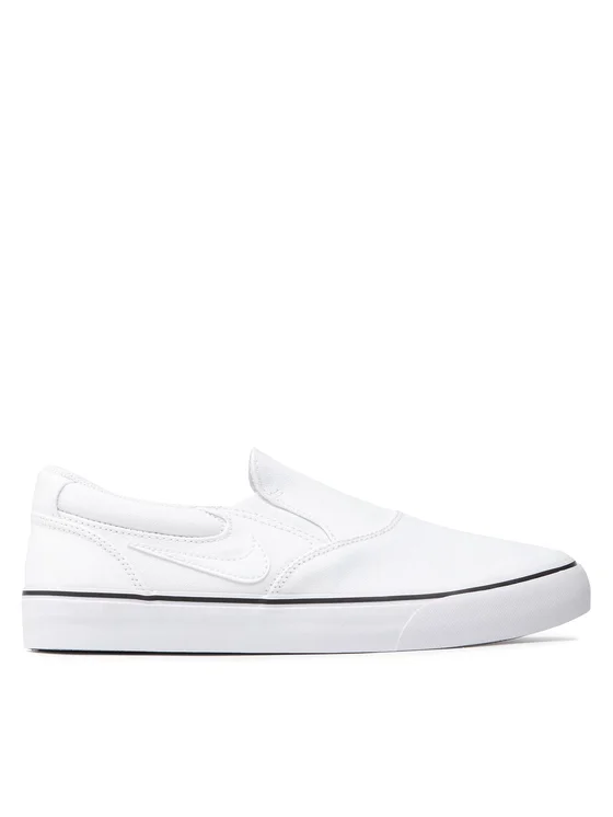 Nike SB Chron 2 Slip Skate Shoes – White