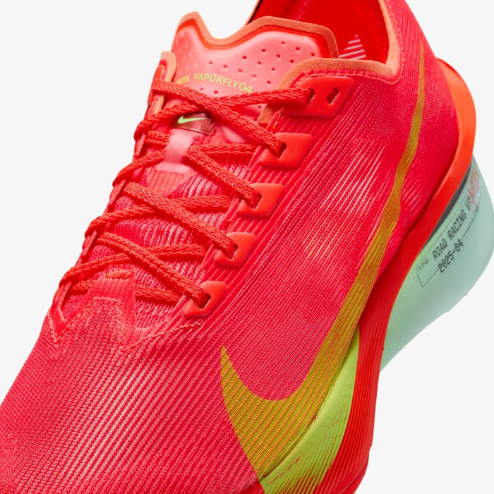 Nike Vaporfly 4 Bright Crimson Mint Foam Women’s Road Racing Shoes – HF6412-600