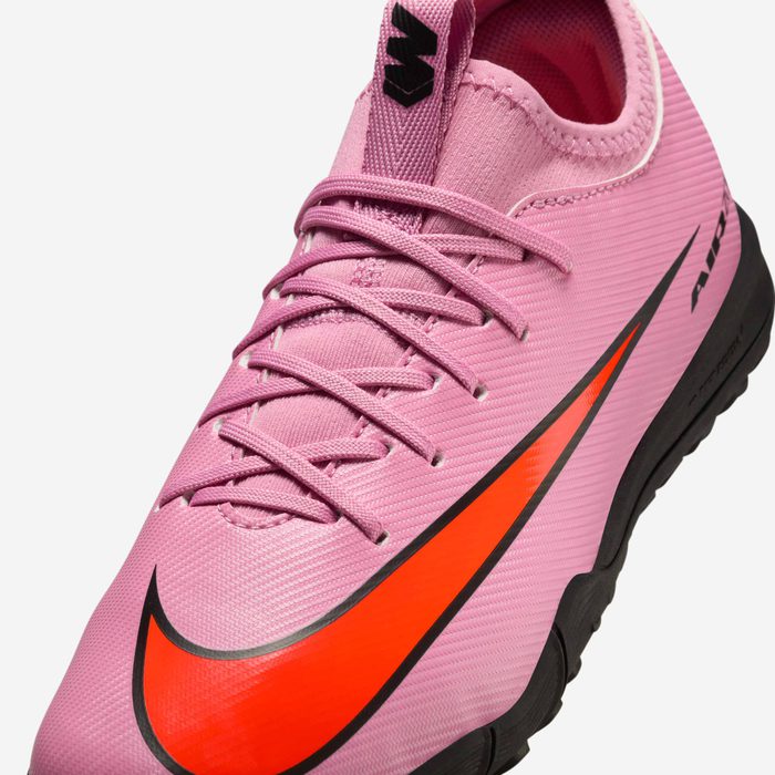 Nike Jr Mercurial Vapor 16 Magic Flamingo Kids’ Turf Shoes – FQ8284-600