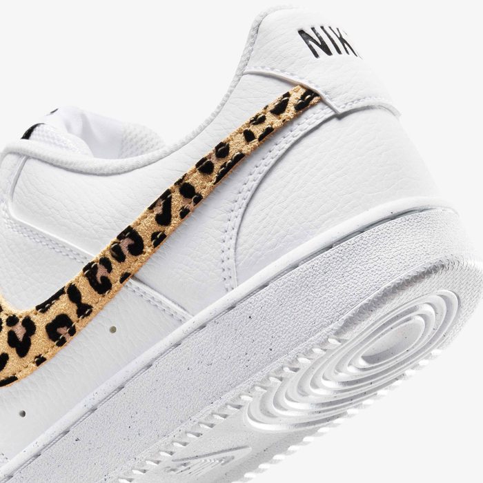 Nike Court Vision Low SE White Leopard Women’s Shoes – IM7646-100