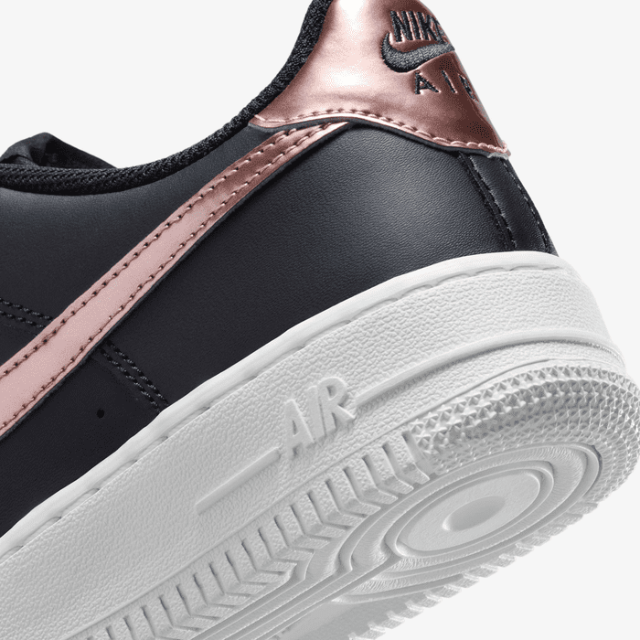 Nike Air Force 1 SE Black Rose Gold Kids’ Shoes – HF5482-001