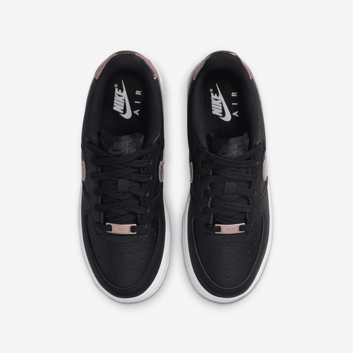 Nike Air Force 1 SE Black Rose Gold Kids’ Shoes – HF5482-001