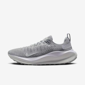 Nike InfinityRN 4 Light Smoke Grey Violet Mist women running shoes