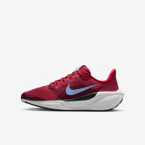 Nike Pegasus 41 Team Red kids running shoes