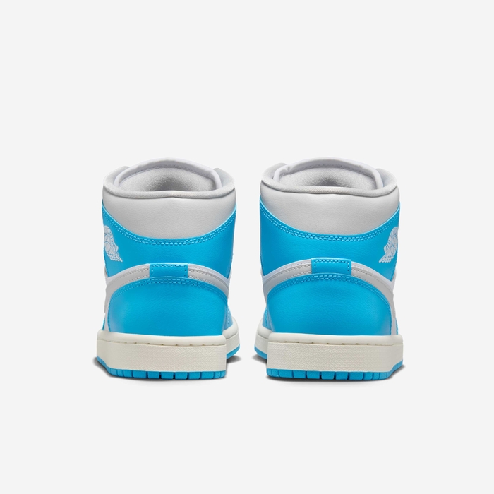 Air Jordan 1 Mid Dark Powder Blue Women's Shoes BQ6472-400