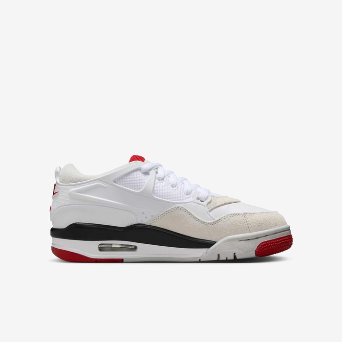 Air Jordan 4 RM White Black Older Kids’ Shoes – FQ7938-102