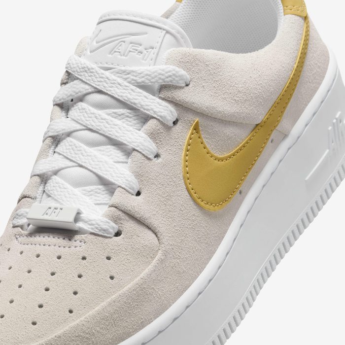 Nike Air Force 1 Sage Low White Infinite Gold Women’s Shoes – AR5339-102
