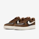 Nike AF1 side view suede leather