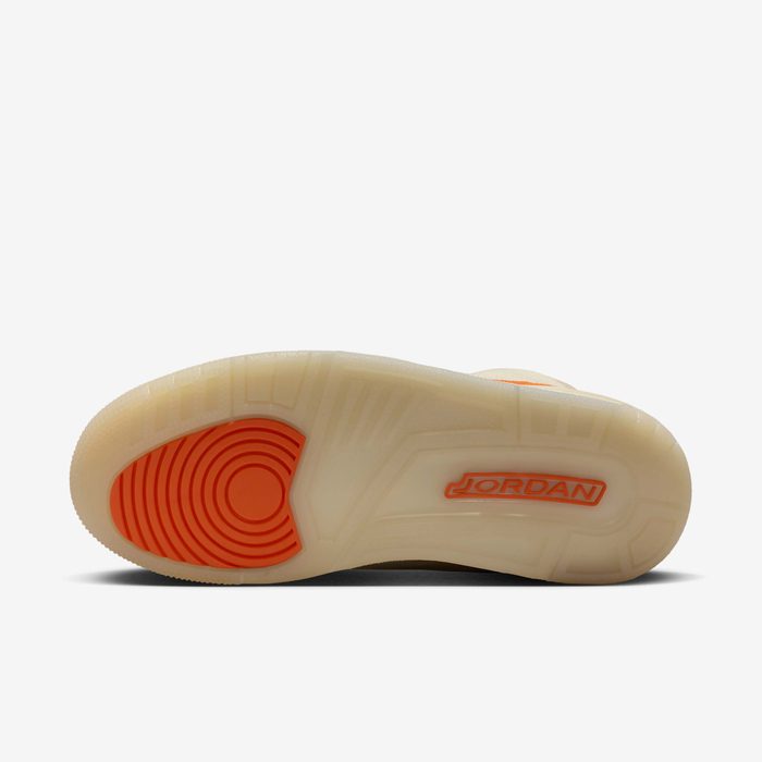 Jordan canvas suede detail