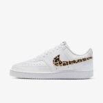 Nike Court Vision Low SE White Leopard women shoes