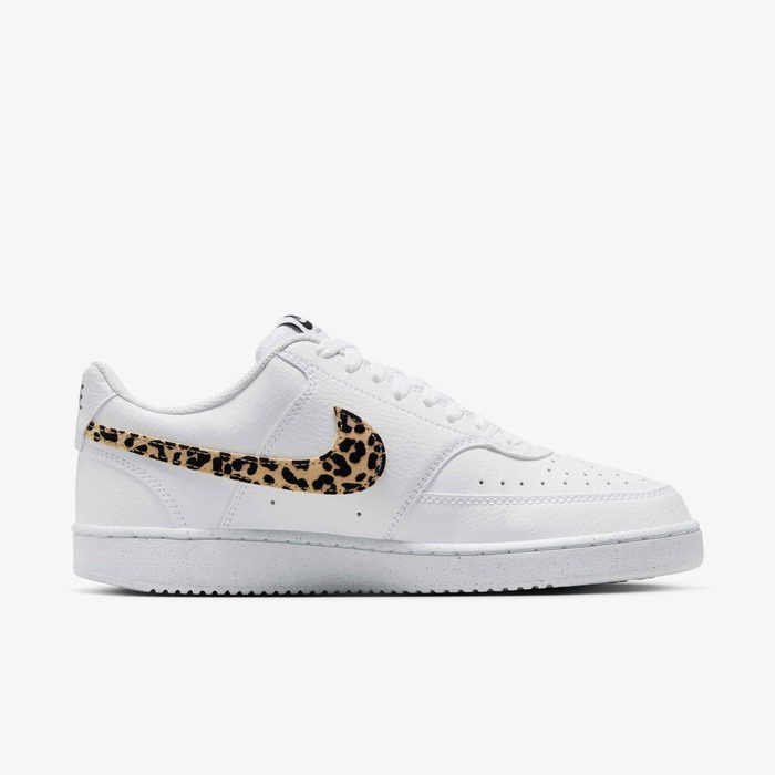 Nike Court Vision Low SE White Leopard Women’s Shoes – IM7646-100