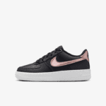 Nike Air Force 1 SE Black Rose Gold kids shoes